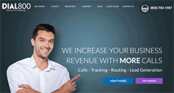 Desktop Screenshot of dial800.com